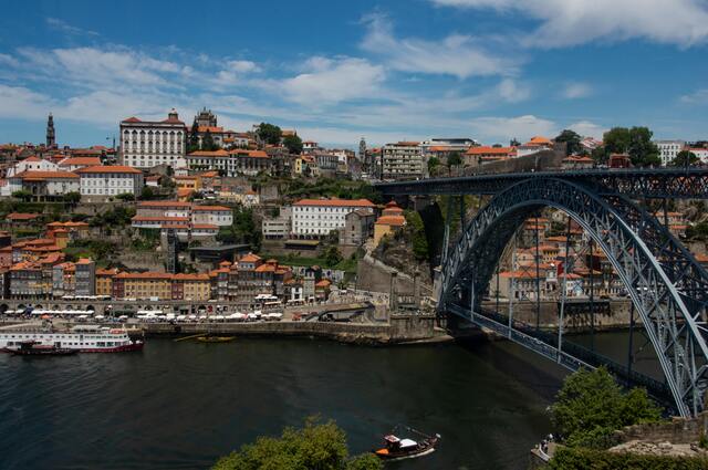 Luís I Bridge in Porto, Portugal