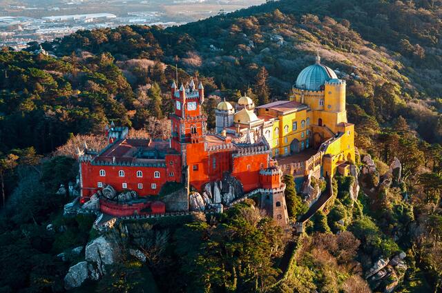 Pena Palace in Sintra, Portugal